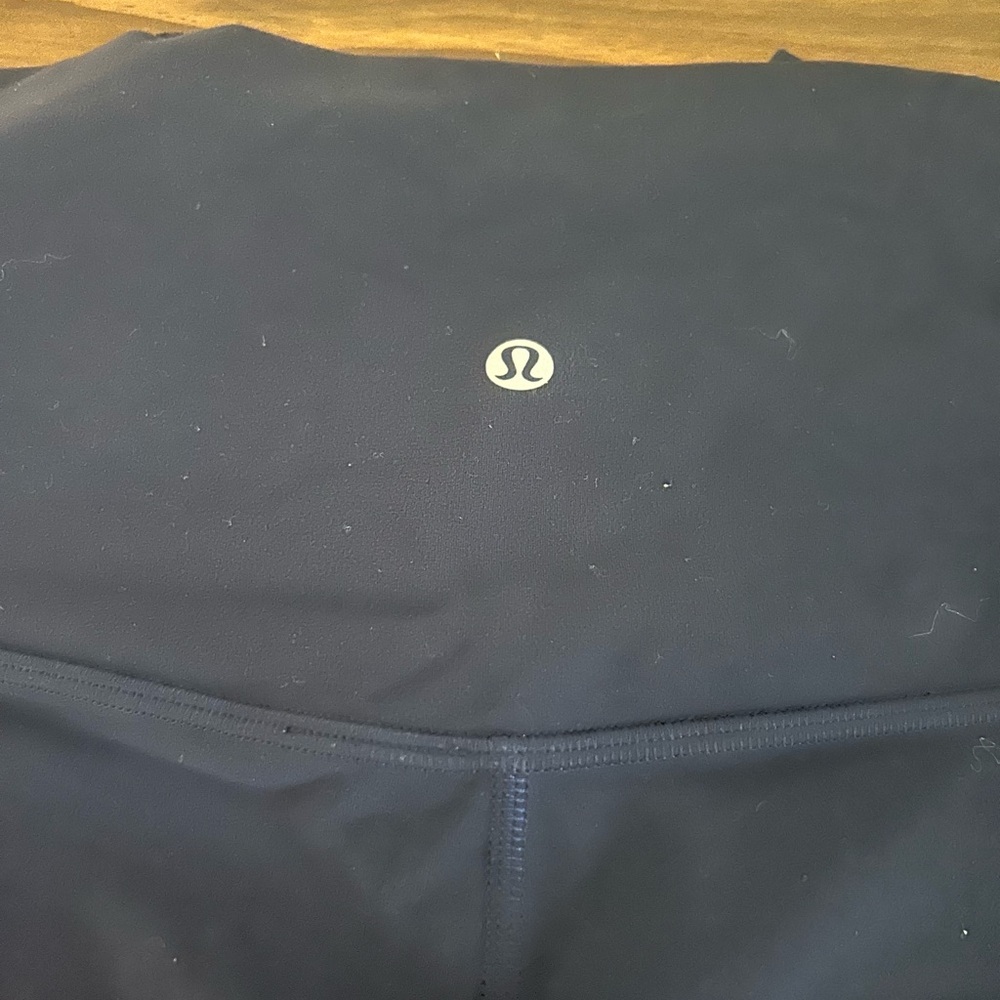 Lululemon Navy Blue Biker Shorts